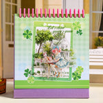 autocollants vintage multicolores personnages illustrations scènes cuisine campagne jardin opaques bricolage scrapbooking