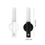 veilleuse led motion sensor lampe murale moderne blanc noir bois clair chambre entrée étude
