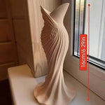 vase moderne opalescent blanc bleu vert relief sculptural décoration intérieure fleurs artificielles maison table