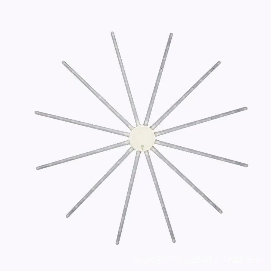 guirlande lumineuse noël étoile moderne leds blanc violet vert bleu rouge jaune