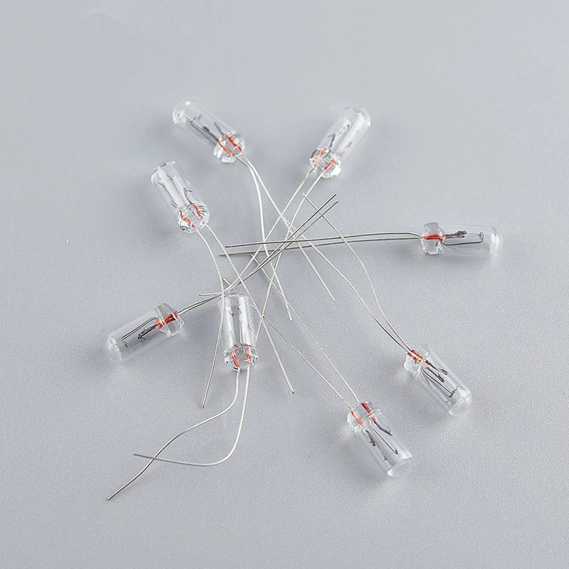 ampoules led transparentes 3mm 4mm 1v 3v 6v 9v 12v 24v classiques sans fixation