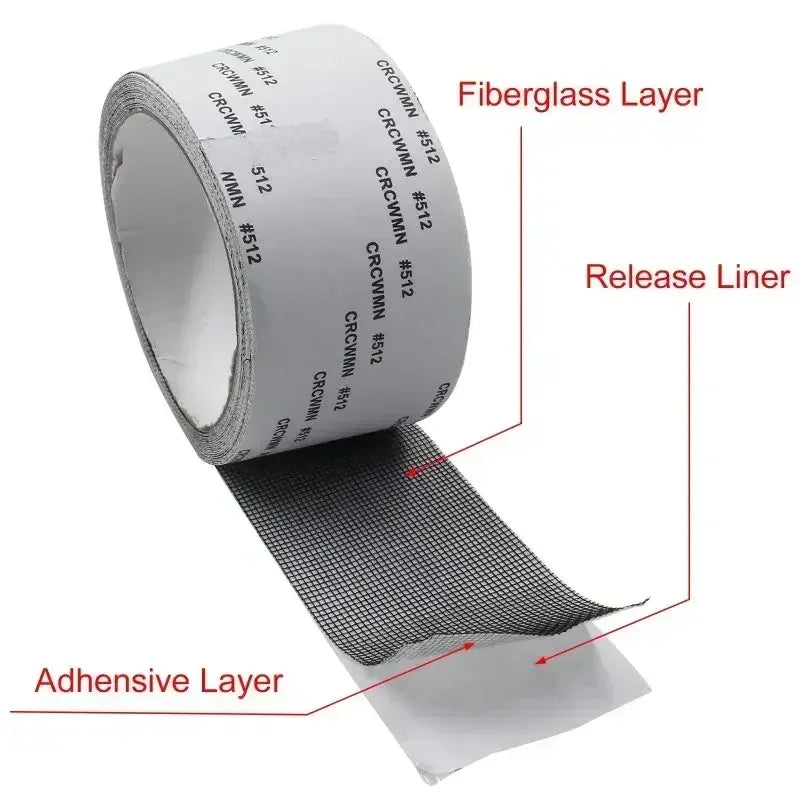 ruban adhésif gris maille fine adhésif double face certifié pratique réparations