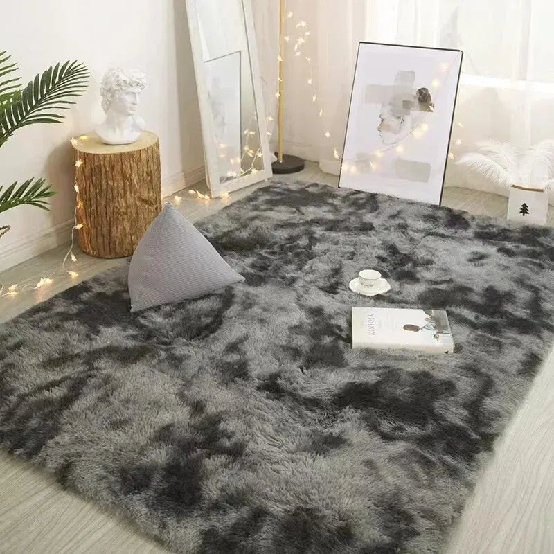 tapis intérieur doux confortable gris rose beige moderne salon chambre cuisine maison