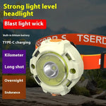 lampe frontale led rechargeable batterie lithium bandana tête camping outdoor