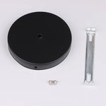 disques suspension noir blanc modernes tringles vis 12cm 4.72in
