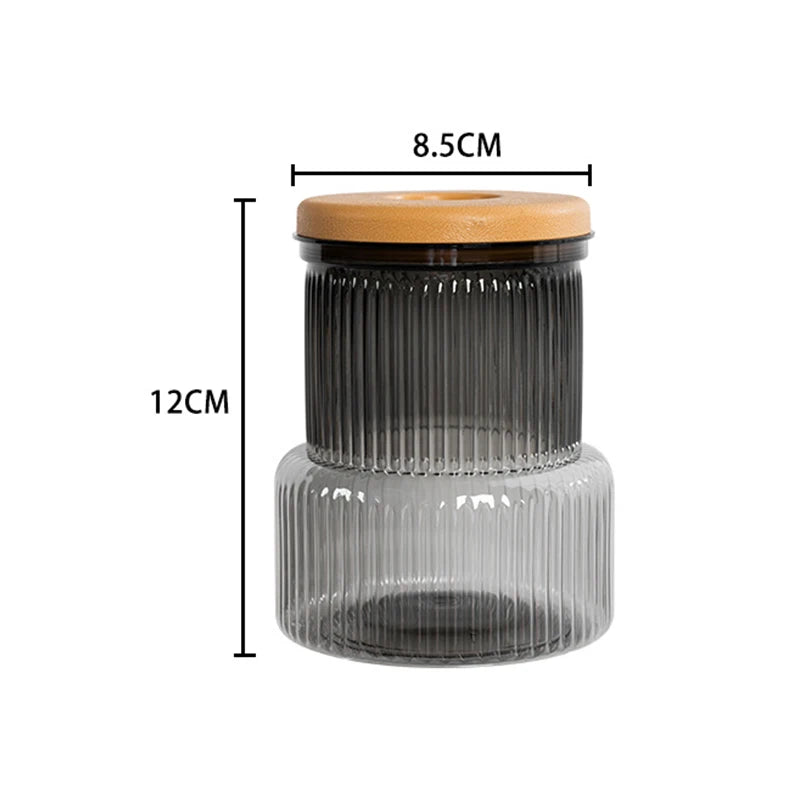 cache pot transparent moderne pot plante maison beige orange bleu