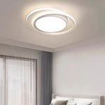 plafonnier led blanc contemporain moderne salon chambre opacité fixations invisible