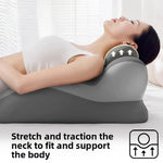 coussin ergonomique gris mousse mémoire forme support cou thorax latéral abdomen cheville mollet cuisse