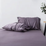 lot draps lit unis vert pastel coton doux moderne chambre maison