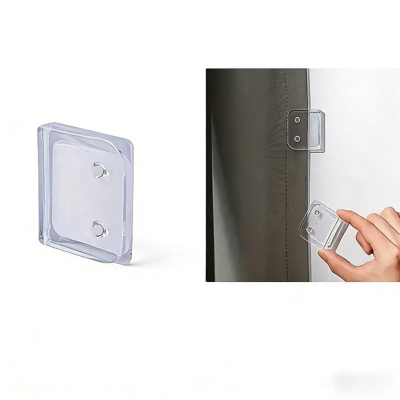 attaches rideau polonais transparentes texturées moderne minimaliste trous adhésif