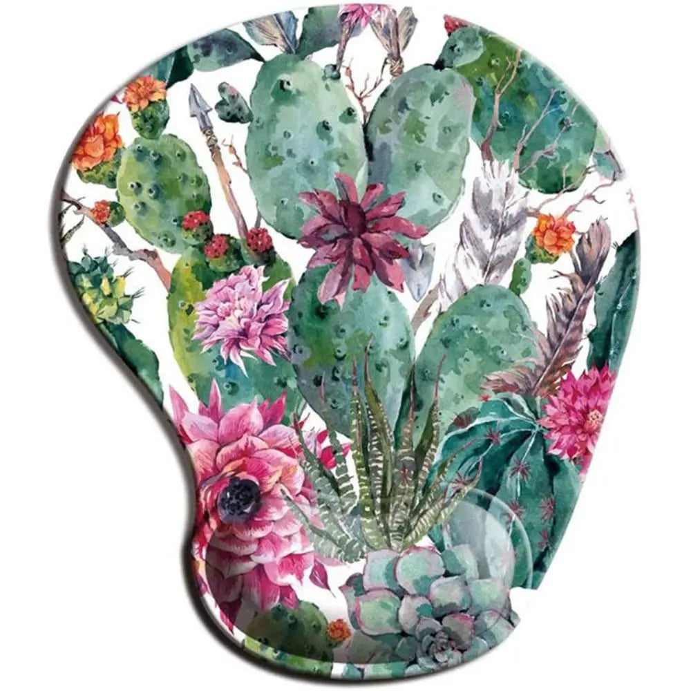 coussin souris ergonomique multicolore floral adhésif gamer portable abstraits motifs opaques