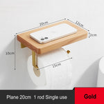 étagère murale moderne bois naturel adhésive téléphone portable papier toilette lunettes parfum minimaliste porte