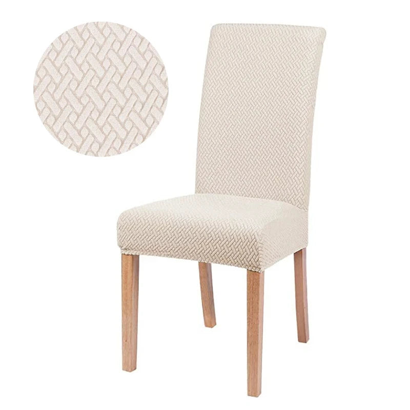housses fauteuil gris tissu jacquard moderne élastique accueil pièces