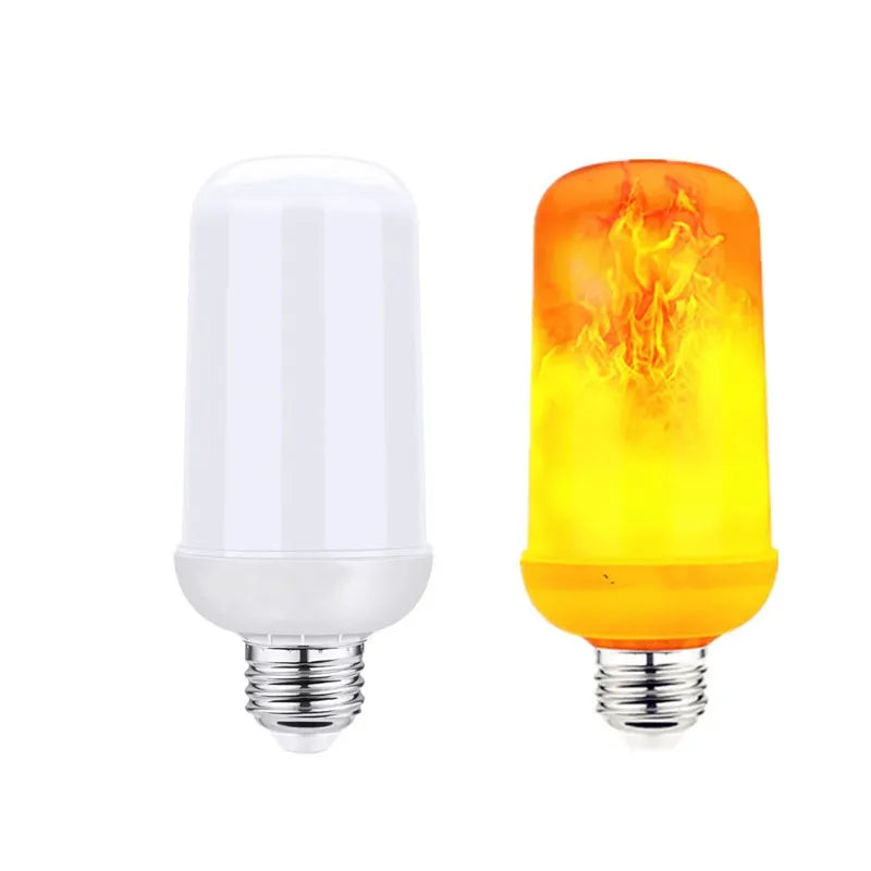 ampoule led effet flamme vacillante orange jaune blanc moderne e14 e27 360deg 50000h