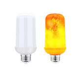 ampoule led effet flamme vacillante orange jaune blanc moderne e14 e27 360deg 50000h