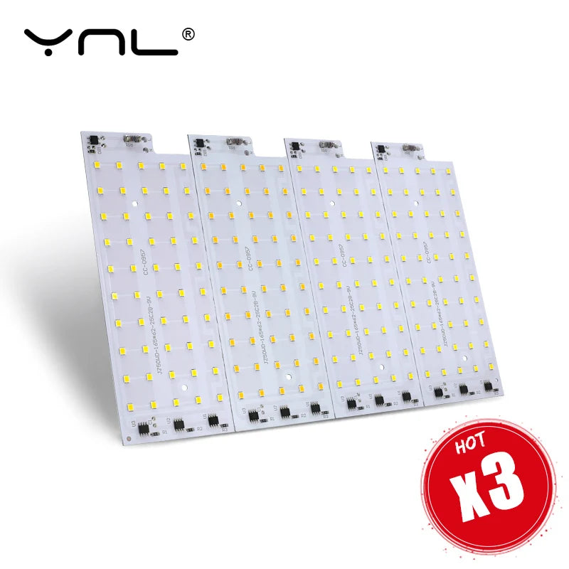 projecteur led 50w blanc matrice diodes moderne 180deg vis ac220v