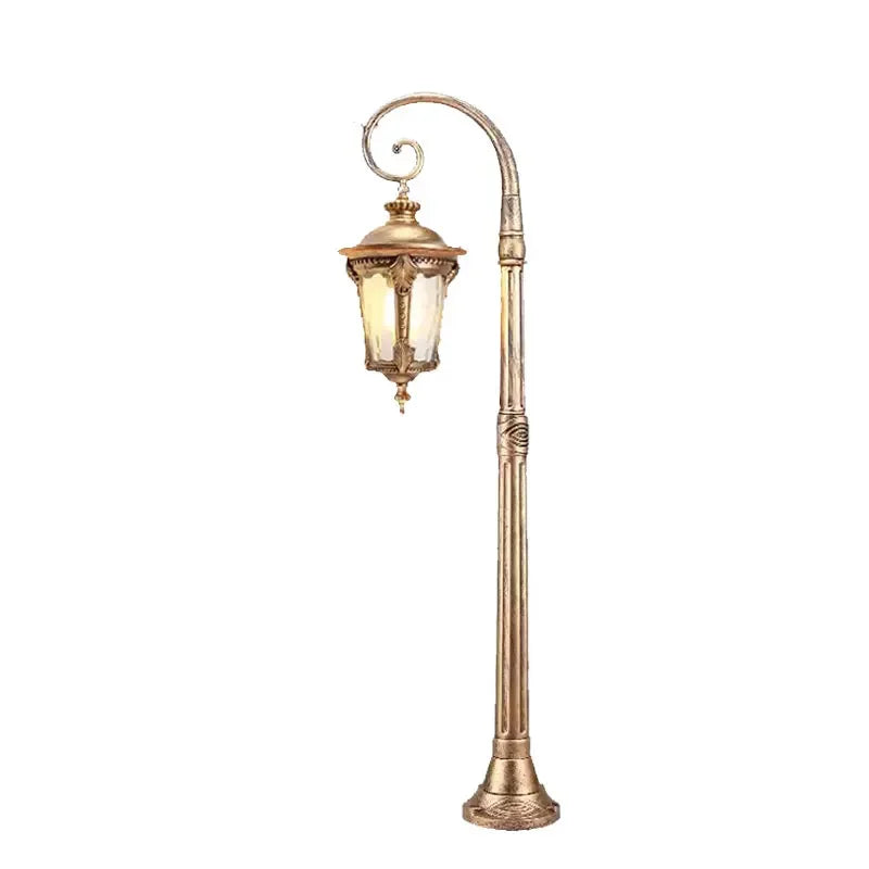 lampe rue led noir bronze classique vintage ip65 alu flux lumineux moderneextérieur