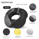 coussin siège anti décubitus mousse mémoire forme polyester amovible lavable moderne ølets couleur gris