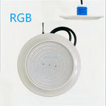 lampe sous marine piscine led rgb blanc bleu moderne ip68 adhésive câble télécommande