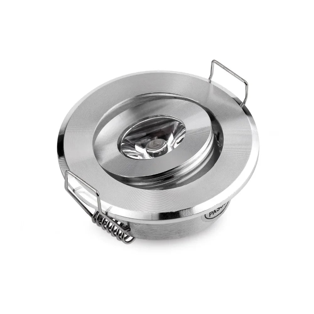 spot led argent noir or blanc 3w moderne câble noir