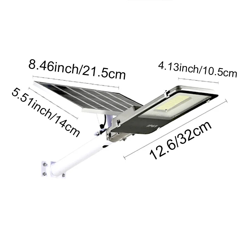 lampes solaires modernes panneaux solaires noirs led blanches autonomes contrôles distants