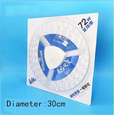 anneau lumineux led blanc moderne 12w 18w 24w 36w 48w vis connecteur électrique