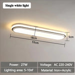 lampe led moderne blanche rectangulaire sans fixation visible 53cm 38cm