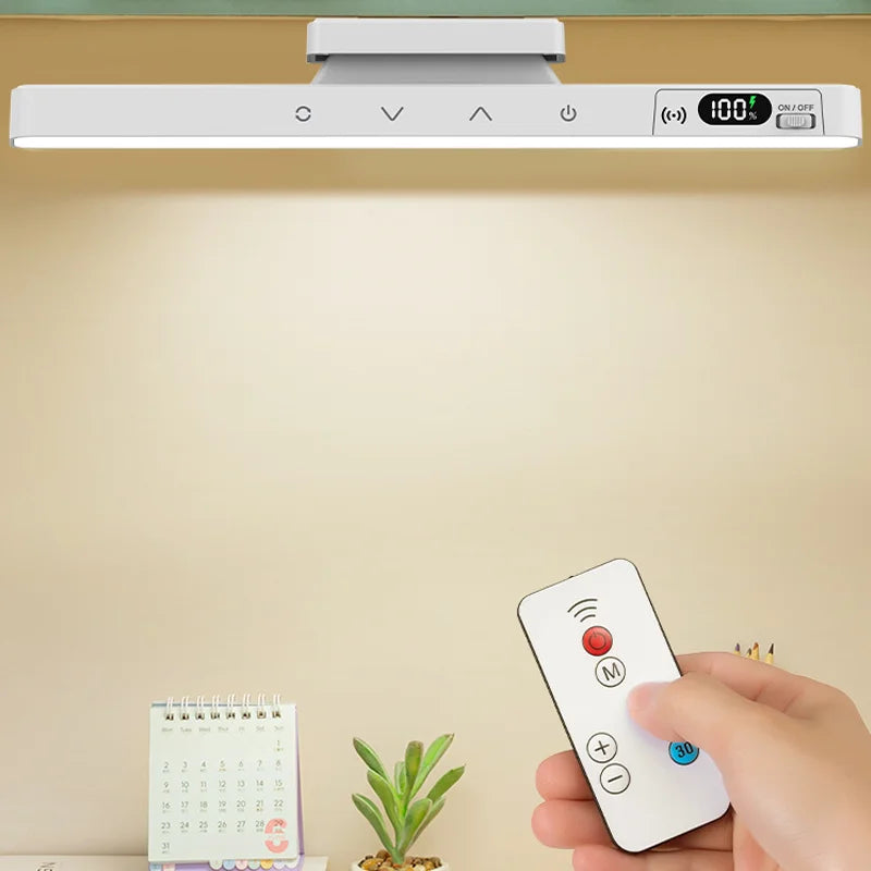 lampe led rechargeable table magnétique tactile blanc moderne minimaliste recharge usb