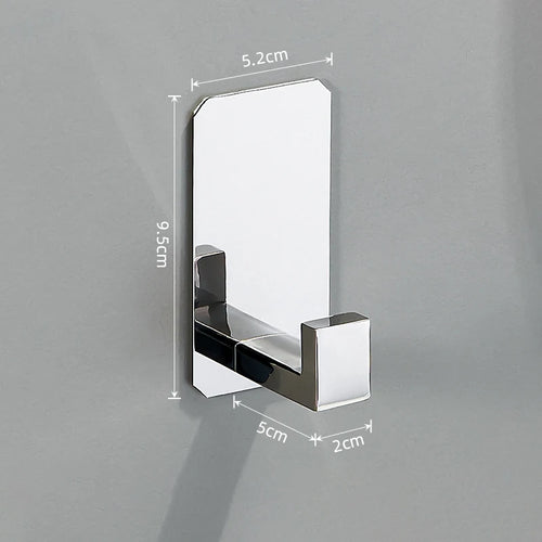 accessoires salle bain porte serviettes porte papier adhésif moderne doré minimaliste sans perçage ensemble