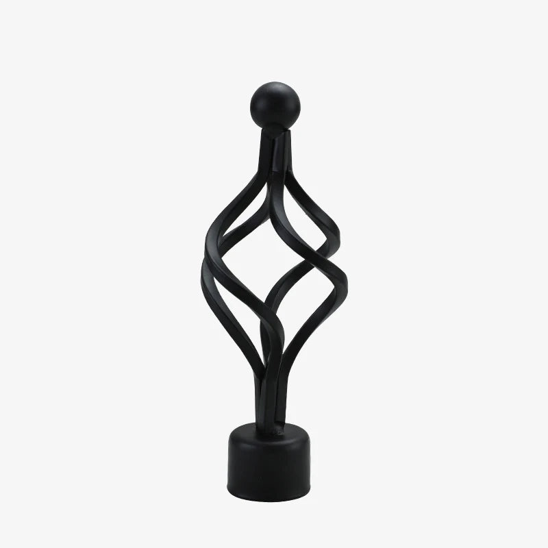 boules rideau blanc noir clips decoration moderne maison accessoires tringle rideaux