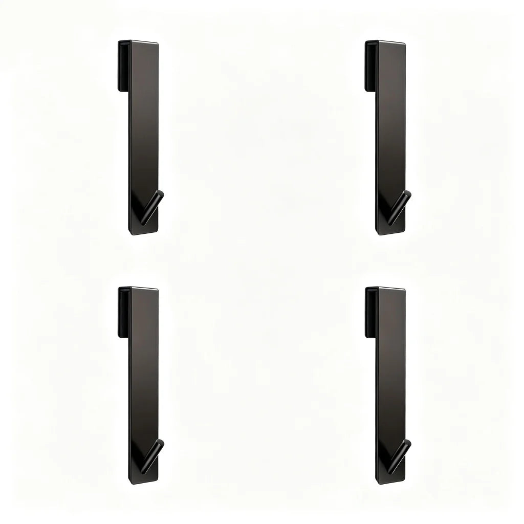 porte serviettes mural or noir argent moderne adhésif lisse opaque 2pcs 4pcs