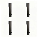 porte serviettes mural or noir argent moderne adhésif lisse opaque 2pcs 4pcs