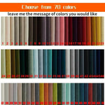 Rideau velours rouge personnalisable avec différentes tailles