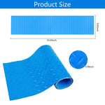 tapis antidérapant bleu diamanté piscine protection sol fond marin opalescent