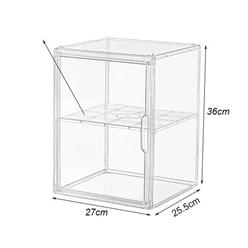 boîtes rangement transparentes modernes clips réutilisables pvc petite grande capacités organisatrices