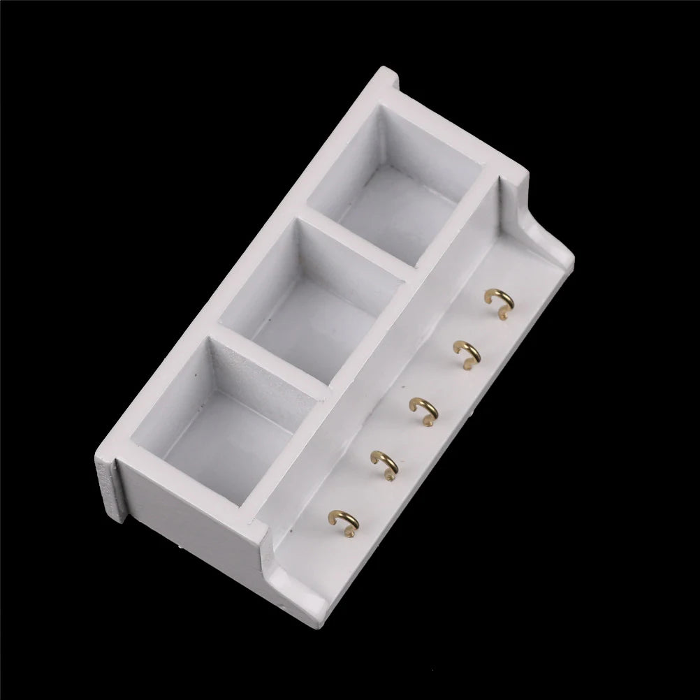 boîte bijoux blanche classique matériau plastique certification 8cm 4cm 2.5cm