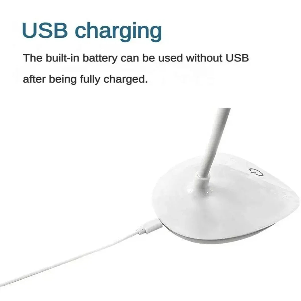 lampe led portable usb rechargeable touch dimming protection yeux moderne