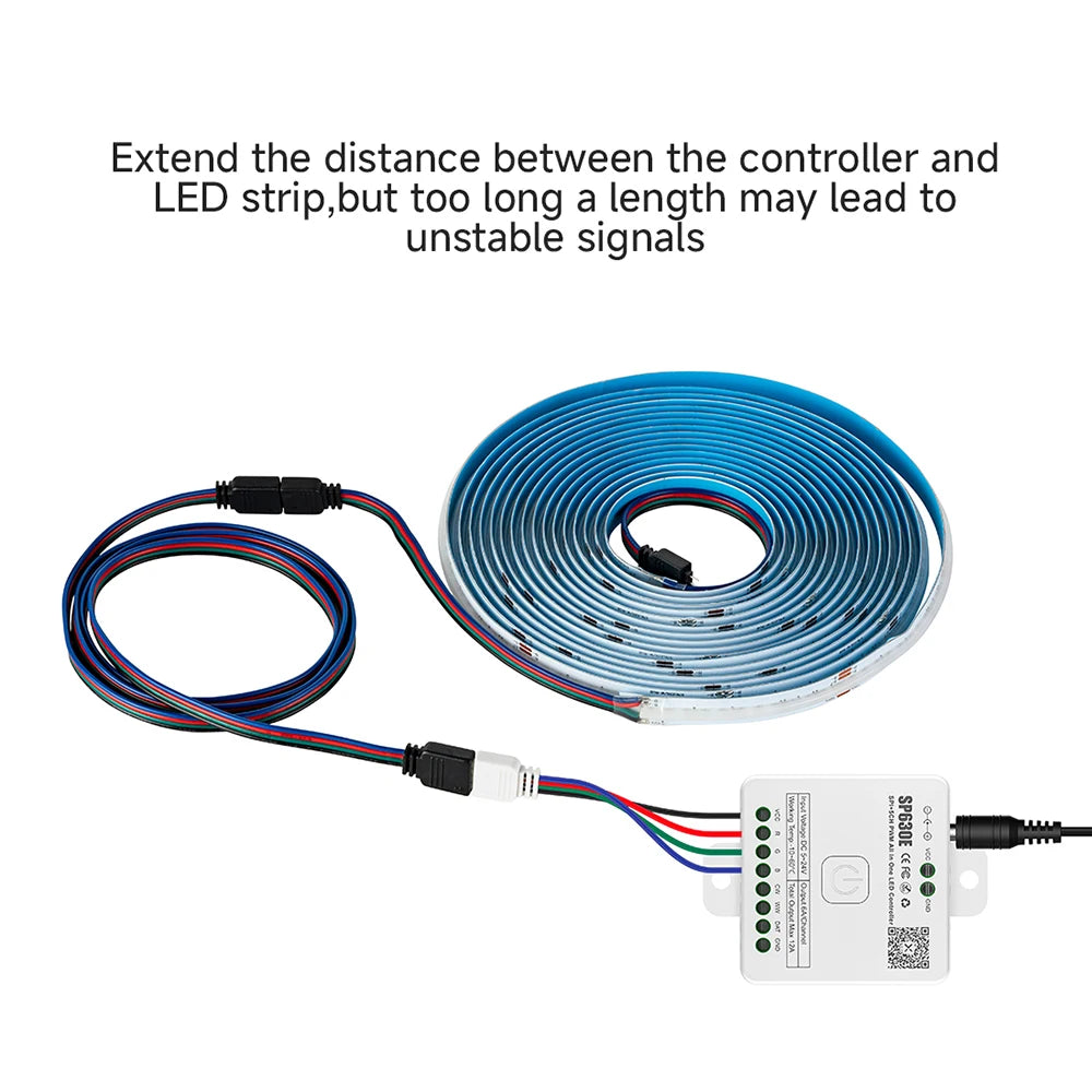 câbles led connecteurs mâle femelle 4pin 5pin 6pin 5pcs 100cm 200cm 50cm clips modernes