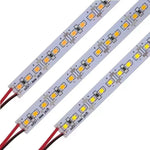 ruban led blanc mat moderne adhésif 12v 24v 25cm 50cm 144ledm 3000k 4000k 6000k