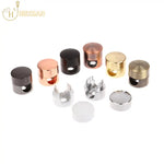 cache boulon vis fixation moderne noir cuivre doré argenté blanc lisses opaques