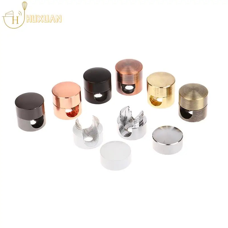 cache boulon vis fixation moderne noir cuivre doré argenté blanc lisses opaques