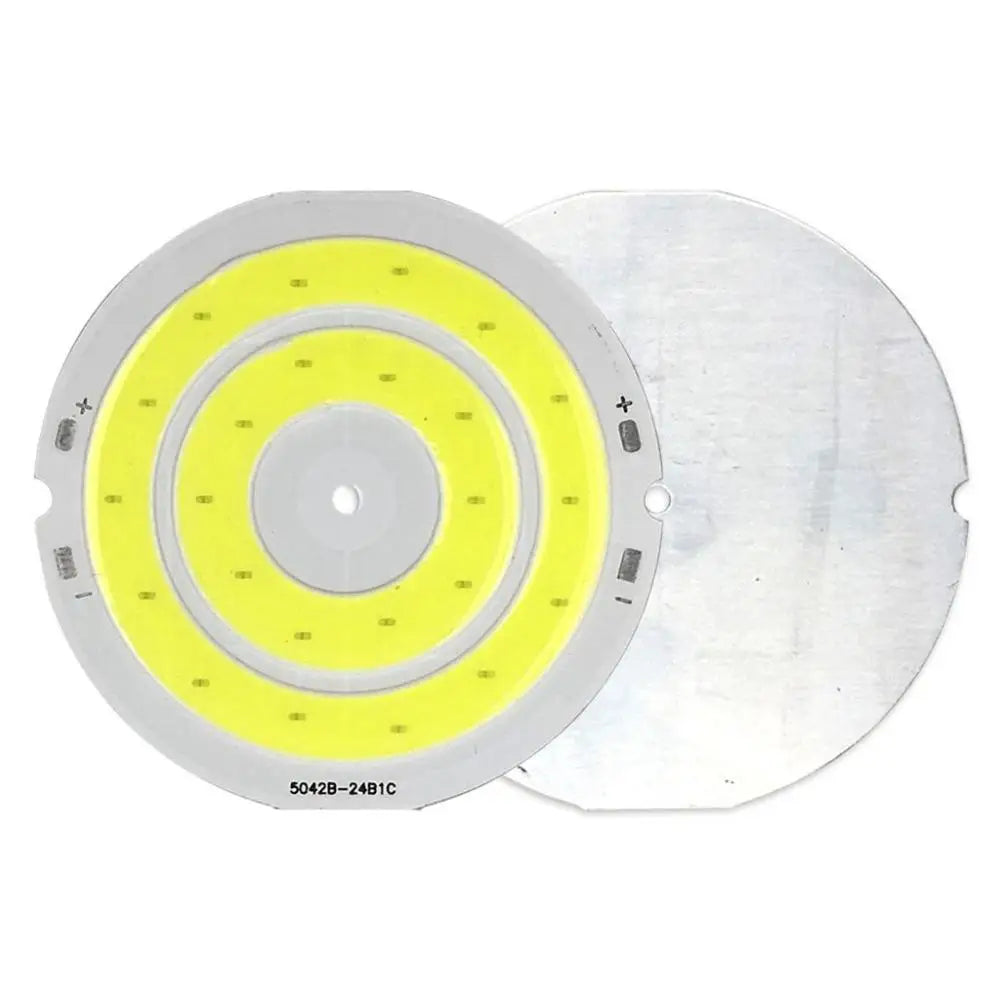 ampoule led super brillante blanc froid rouge bleu 50mm diamètre moderne technologie