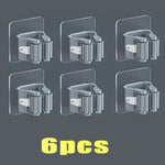clips balai gris moderne adhésifs réutilisables outils ménagers respectueux environnement