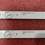 bande led blanc circuits imprimés électronique connecteurs aluminium éclairage tv accessoire technologie fixations écran