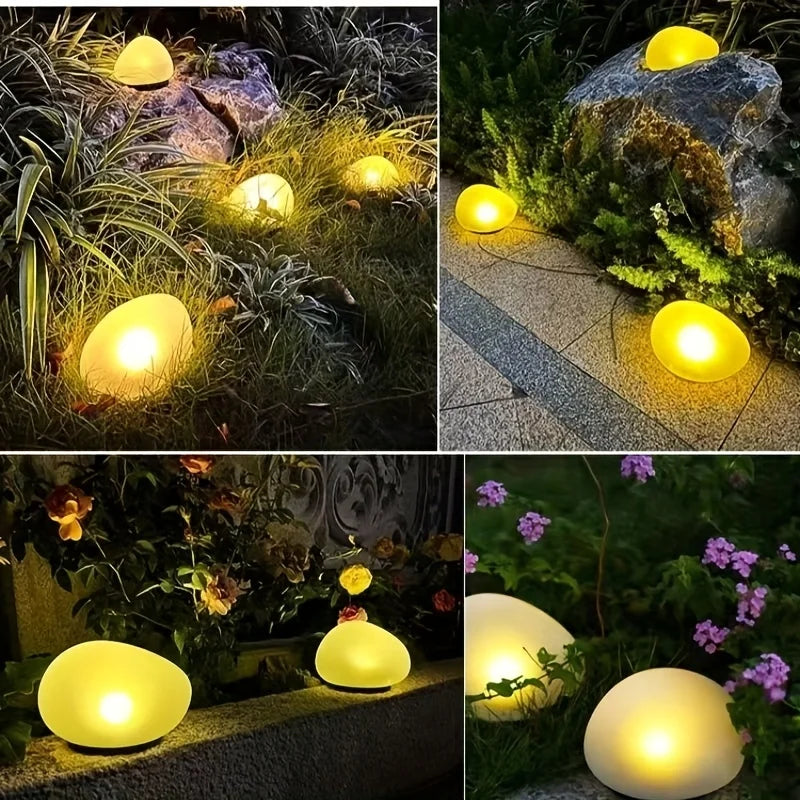 lampe solaire extérieure verre blanc moderne ip65 autonome adhésive patio jardin blanc lisse minimaliste