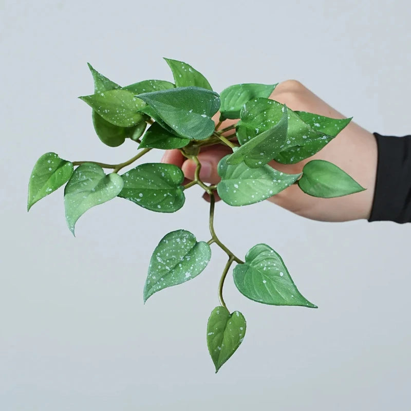 bouquet plantes artificielles succulentes feuilles vertes décorations intérieur naturel réaliste 10 pièces