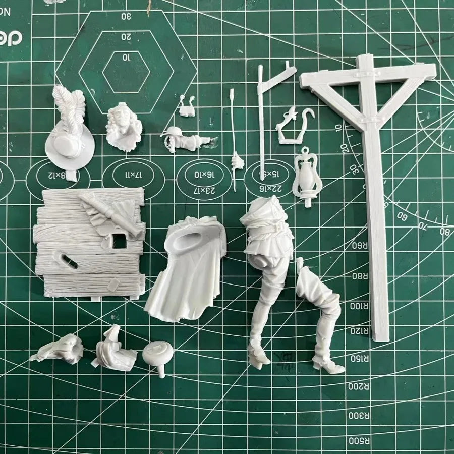 Miniature résine à peindre et assembler
