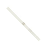 barres lumineuses led 467mm 36 diodes blanc argenté rouge écran tv technique
