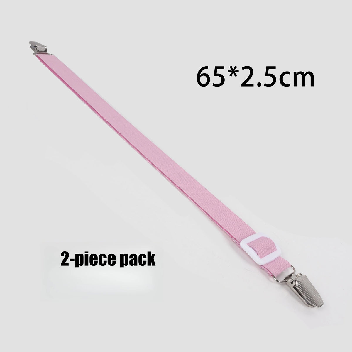 attaches sac clips métalliques blanc beige bleu rose noir gris modernes uni opaques ajustables