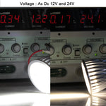 ampoule led projecteur 12v 24v blanc argenté moderne 50000h 50mm 63mm